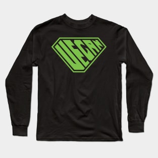 Vegan SuperEmpowered (Green) Long Sleeve T-Shirt